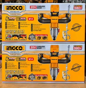 INGCO 20V Cordless Paint Mixer - Brushless M14