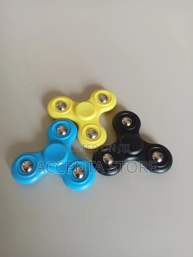 Mini Plastic Fidget Spinners - 1