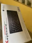 KP-988 Mini USB Wired Keyboard - Black - 4