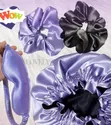Luxury Satin Hair Bonnet Set - Brand New - 1