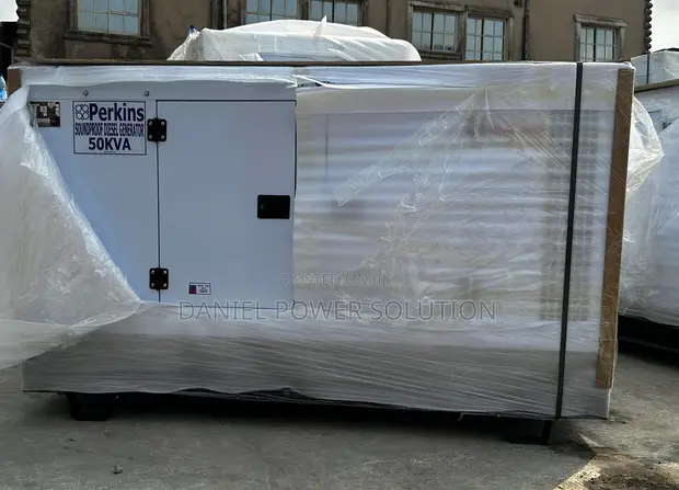 50kVA Perkins Soundproof Diesel Generator - 1