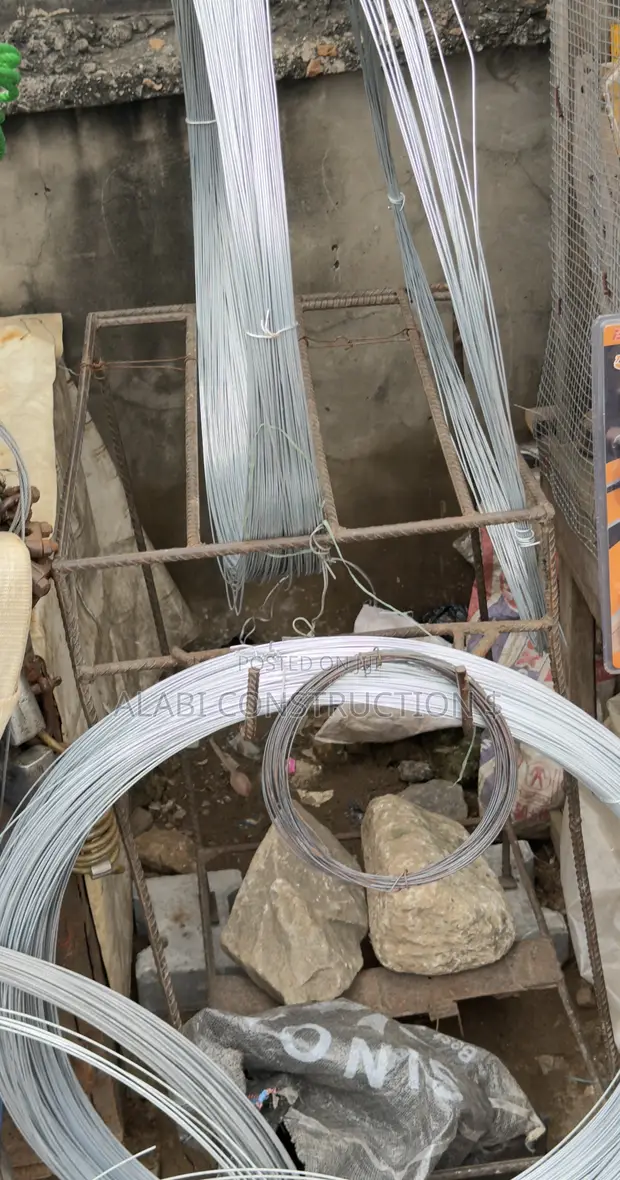 Galvanized Binding Wire / Mesh Wire - 1