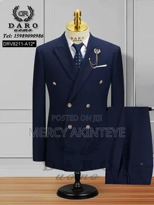 Daro Suit Na Maza Mai Button Biyu - Sabo