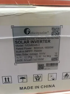 Felicity Hybrid Inverter 6kva 48V