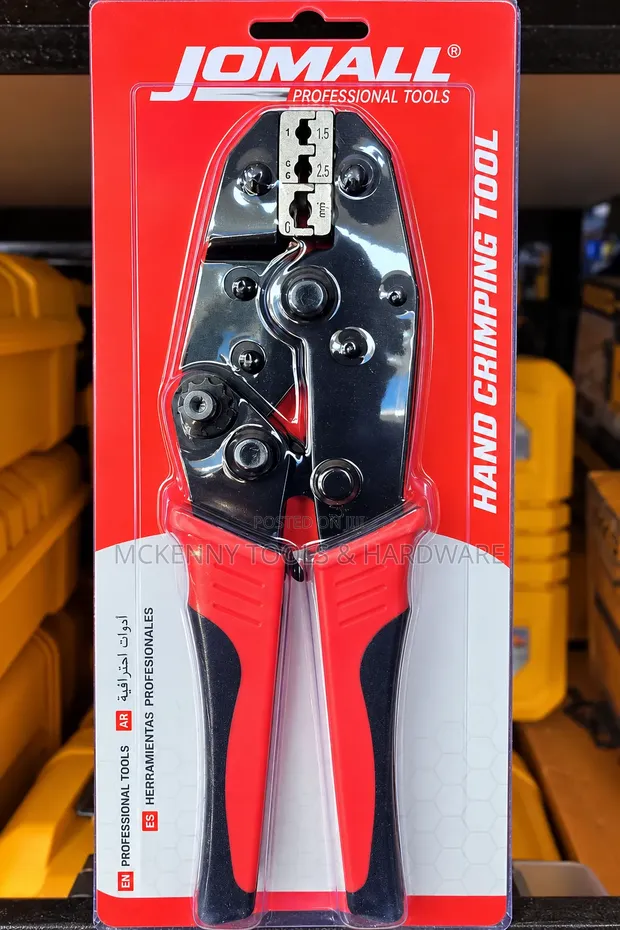 JOMALL Professional Hand Crimping Tool - Mai Ƙarfi - 1