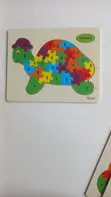 Wooden Tractor Vehicle Jigsaw Puzzle for Kids Learning - 2