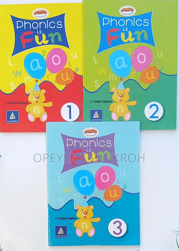 Phonics Is Fun Books 1, 2, 3 (LearnAfrica) - 1