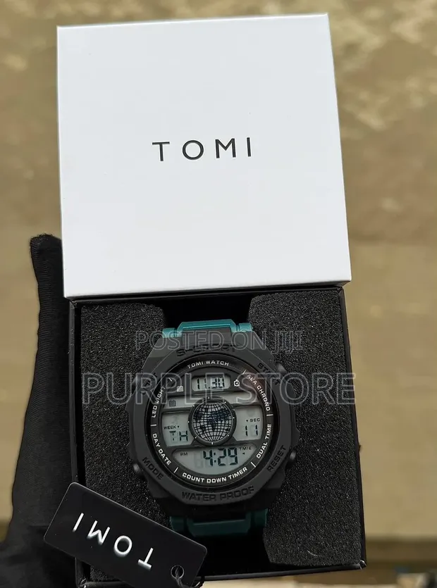 Tomi Sports Digital Water Resistant Wristwatch - 1