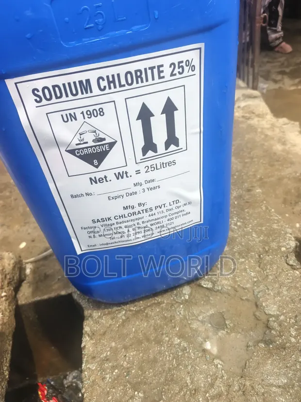 Sodium Chlorite 25% Ruwa (25L) - 1