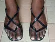 Women's Leather Sandals & Slippers - Sizes 42-43 - 1