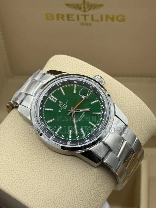 Quality Luxury Breitling Automatic Chronograph Wristwatch - 1