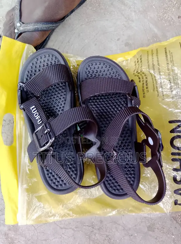 Nike Kids School Sandals - Brown - 1