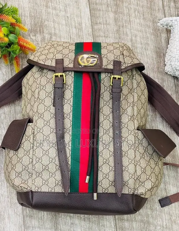 Gucci Kyakkyawar Jakar Baya Mai Tsada Ga Maza - 1