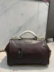 Babban Jakar Tafiya Ta Gaskiyar Fata Mai Inganci Ga Maza - 1