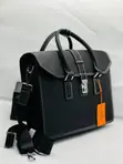 Hermes Quality Luxury Men's Genuine Leather Laptop Bag - 1