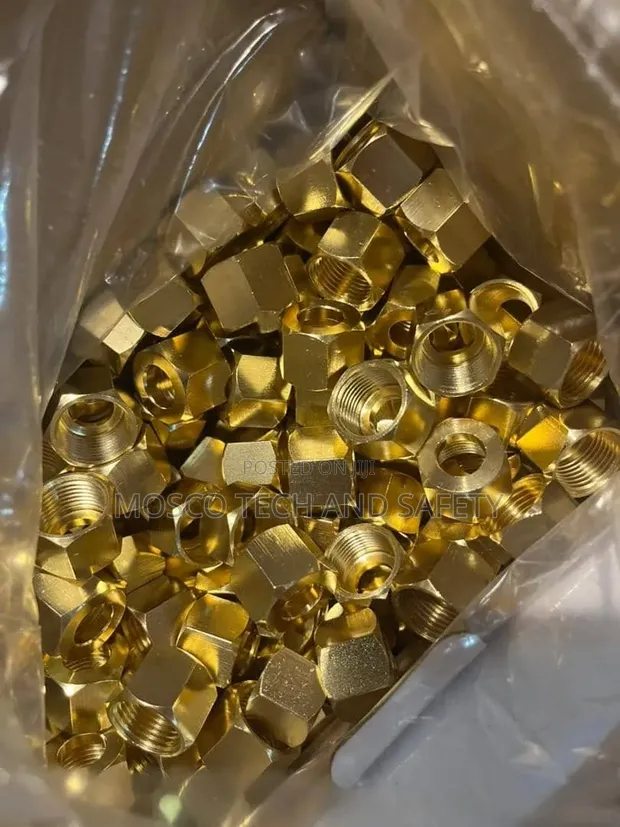 Brass Hex Nuts (Bulk Bag) - 1