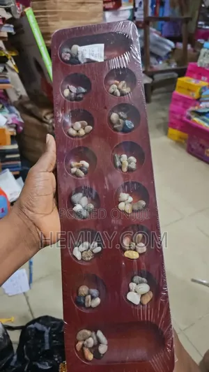 Standard Mancala Board Game / Shigo da Ayoo Board