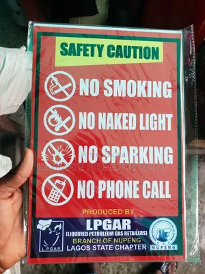 Safety Caution Signage