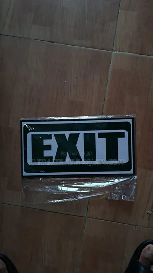 Fire Exit Signage Board