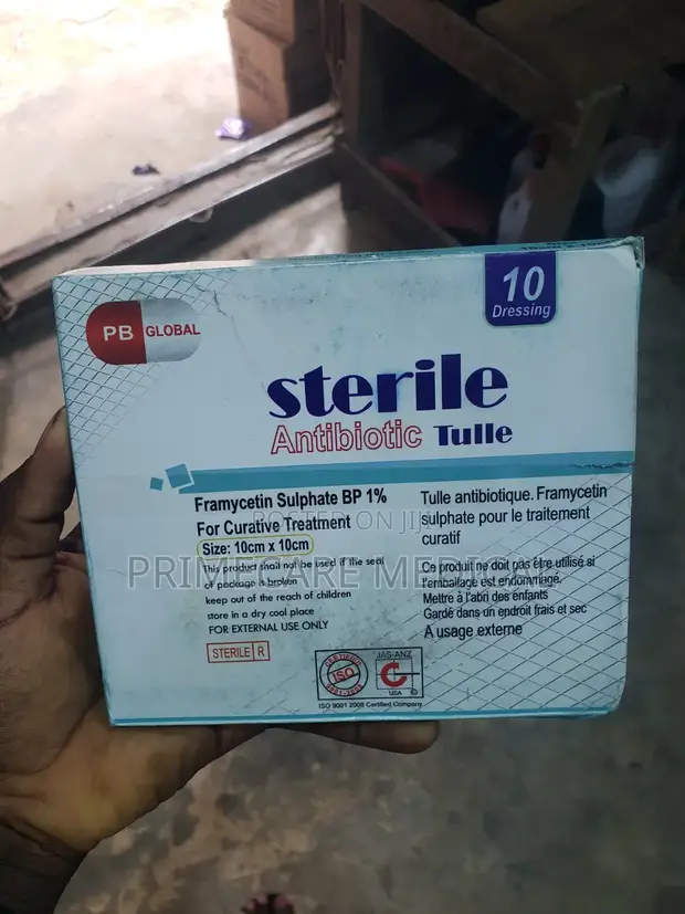 Sterile Antibiotic Tulle - Brand New - 1