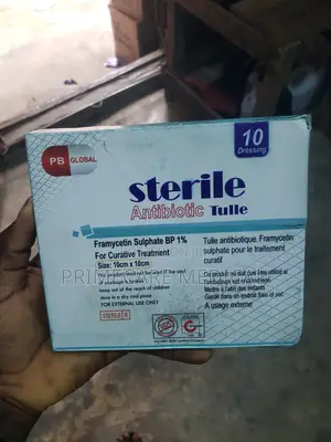 Sterile Antibiotic Tulle - Brand New