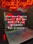 Alienware Laptop - 32GB RAM, Intel Core i7, 2TB SSD - 4