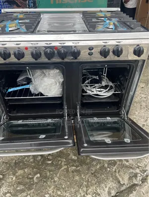 Nexus Commercial Double Oven Gas Cooker