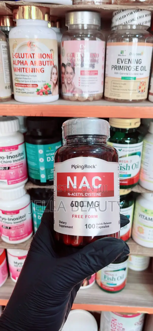 Piping Rock NAC 600mg x 100 Capsules - 1