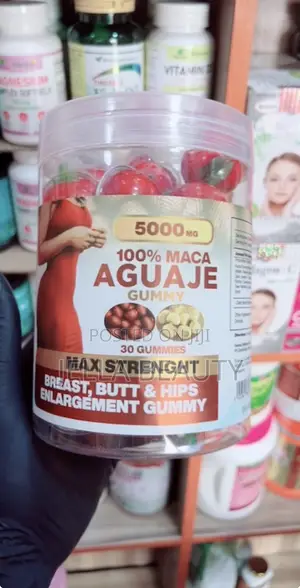Aguaje 100% Maca Gummy, Max Strength