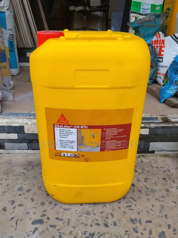 SikaLatex 310 RTU 25L Mai Hana Ruwa, Mai Hadiyar Aggregates - 1