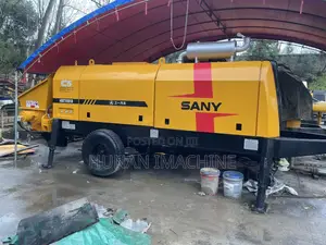 Used SANY 10018 Concrete Trailer Pump 2016