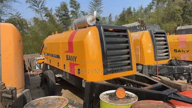 Used SANY 6016 Trailer Concrete Pump 2014 - 1
