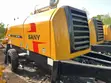 Used SANY 6016-165 Concrete Trailer Pump 2012 - 2
