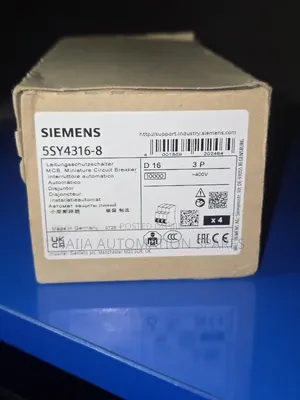 Siemens 3-Pole Circuit Breaker 16A 400V