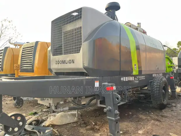 Used Zoomlion 6016 Concrete Trailer Pump 2012 - 1