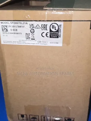 Delta VFD-EL Series AC Drive 0.75kW 230V Inverter