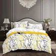 Ingantaccen Saita Duvet Na Farar Cotton - 1