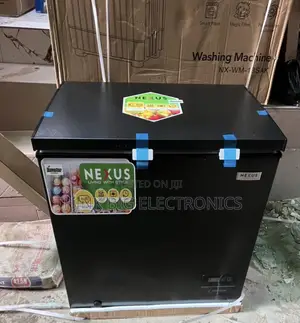 Nexus Inverter Chest Freezer - Mai Kyakkyawar Launin Baki