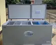 Brand New Bruhm Double Door Commercial Chest Freezer - Silver - 1