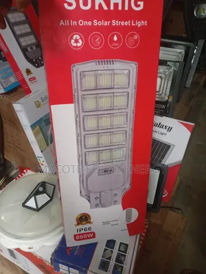 600W Lithium Battery Solar Street Light