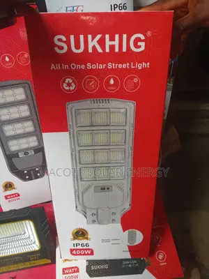 400W Suking Lithium Battery Solar Street Light
