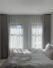 Premium Turkish Curtain Fabric - Beige - 2