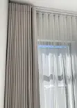 Premium Turkish Curtain Fabric - Beige - 3