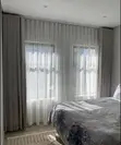 Premium Turkish Curtain Fabric - Beige - 4