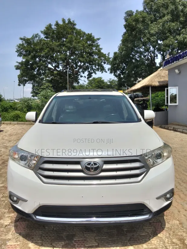 Toyota Highlander Limited 2012 White - 1
