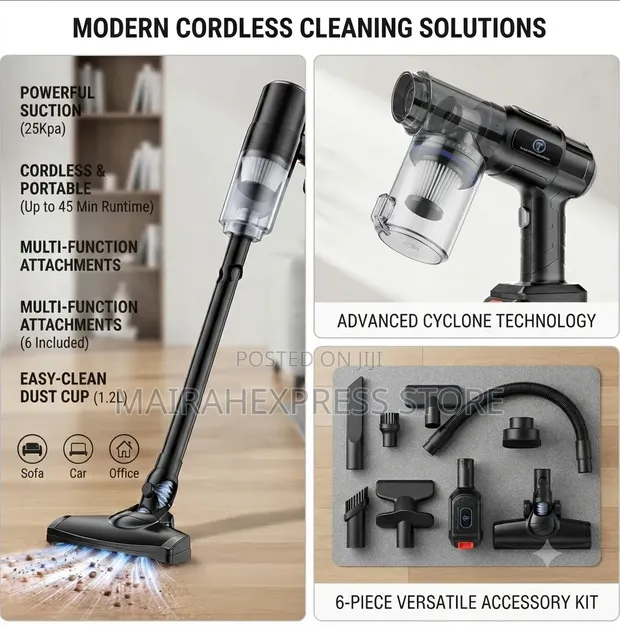 PUR 4-in-1 Cordless Vacuum Cleaner (1800W) - 1