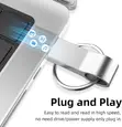 128GB USB 3.0 Flash Drive - Silver/Black - 2