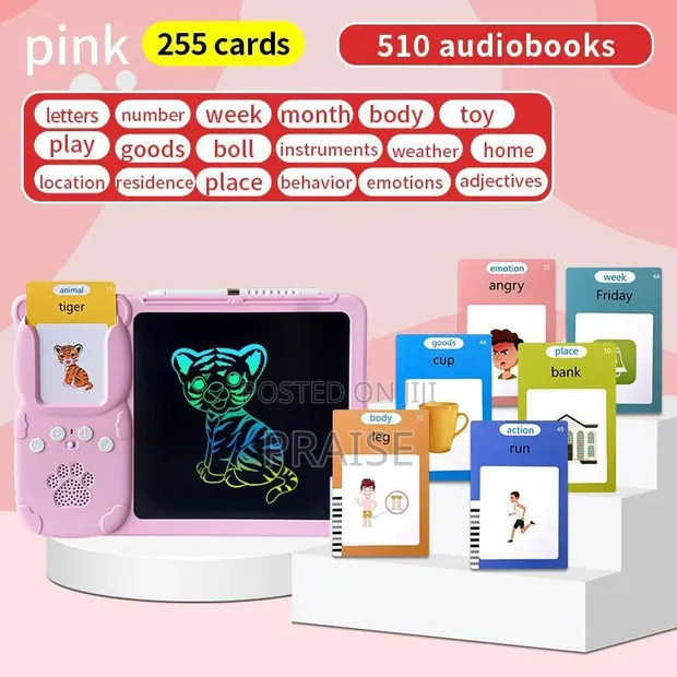 Earlyears 2-in-1 Writing Board & Card Reader - 1