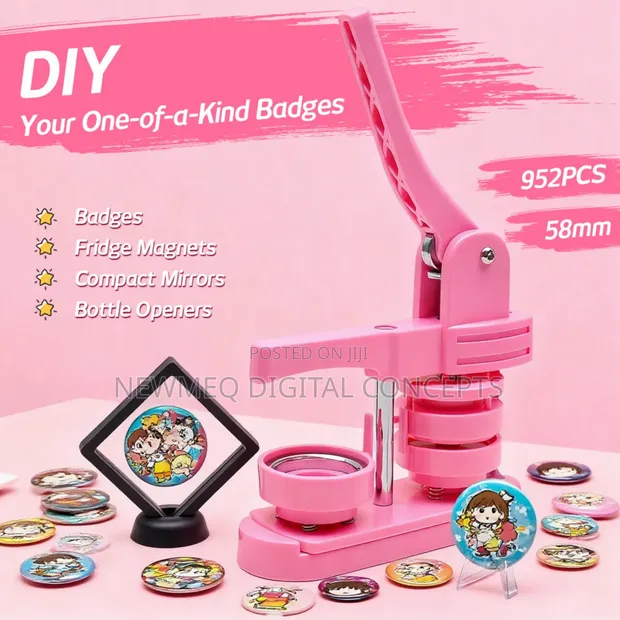Button Badge Making Machine - 1