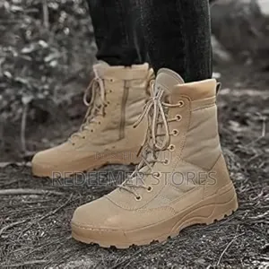 Takalmi Mai Ɗorewa Na Aikin Soja - Khaki